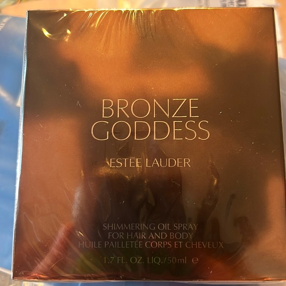 Estée Lauder Bronze Goddess  shimmering oil for hair and body 1.7 new - Picture 2 of 4